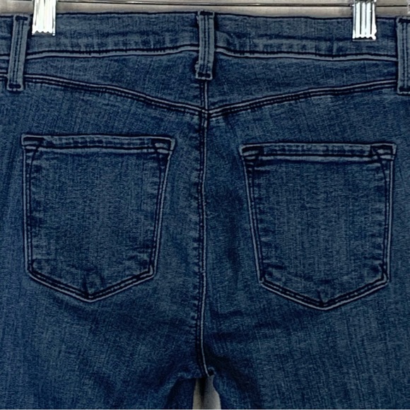 J Brand Cropped Zip Rumour Wash Mid Rise Skinny Jeans - Size 27 - Picture 10 of 15